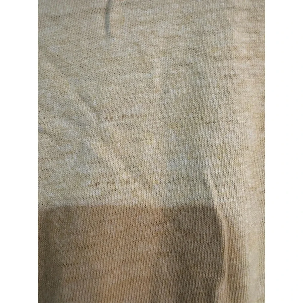 Vintage Chicago Cubs Shirt Mens Medium Beige MLB Baseball Ringer Graphic 70s - Picture 7 of 9